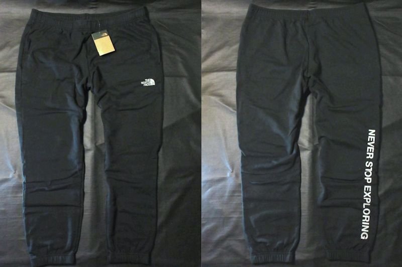 本物正規◆ノースフェイス◆スウェット パンツ ジョガー BOX NSE■XL■黒■新品/アメリカ限定■JK3/裏地起毛拍卖