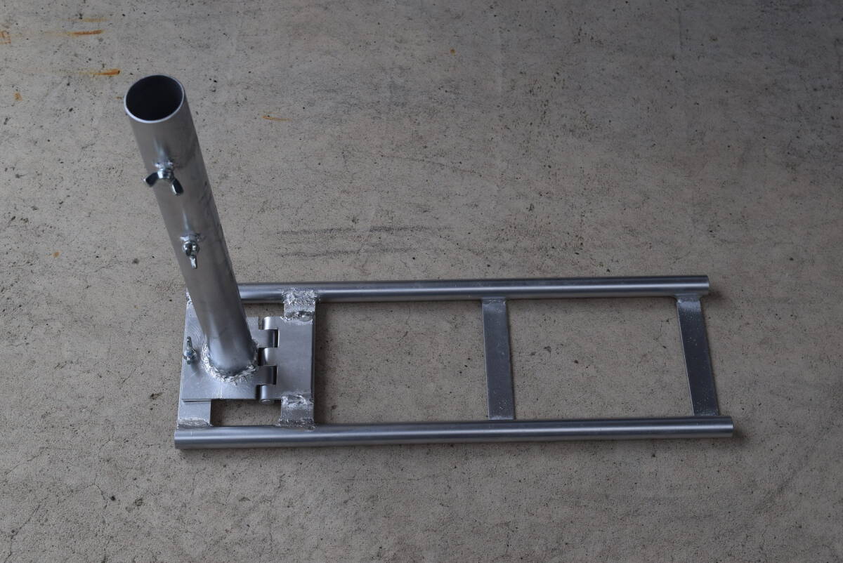 ●●移動用タイヤ乗り上げ型簡易マストベース・ふみたて●●自作品拍卖