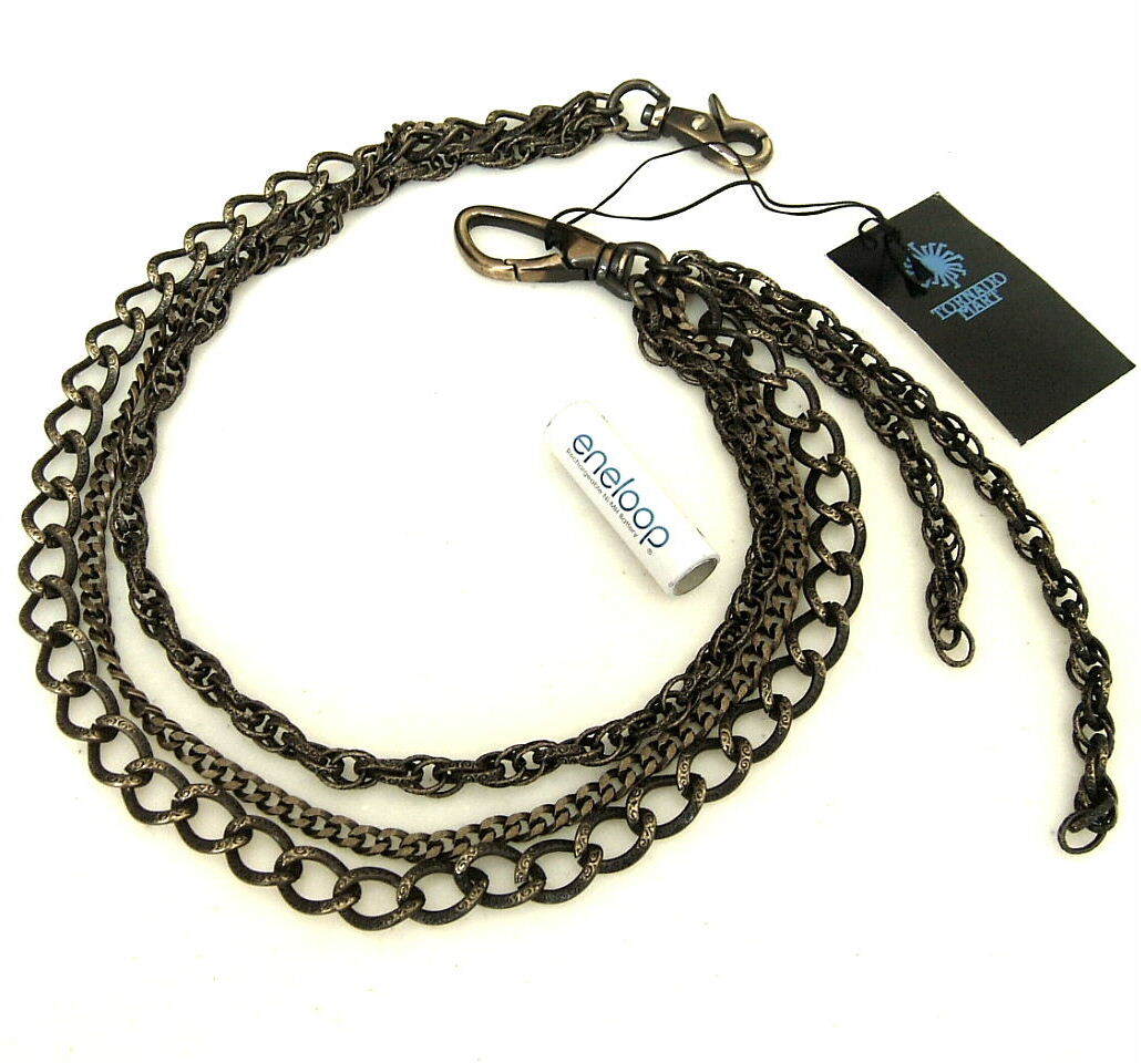 新品 トルネードマート ウォレットチェーン 3種3連チェーン TORNADOMART拍卖