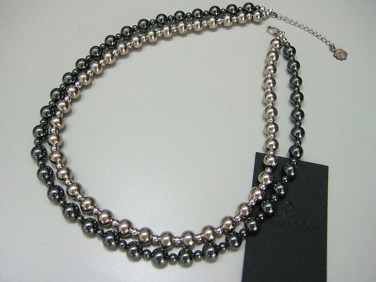 2.1万 新品 トルネードマート ネックレス 2連鏡面ボール TORNADOMART拍卖