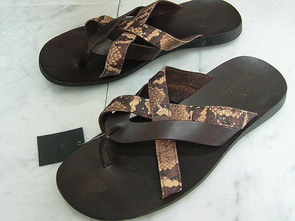 新品 トルネードマートLサンダル イタリア本革レザー シューズ拍卖