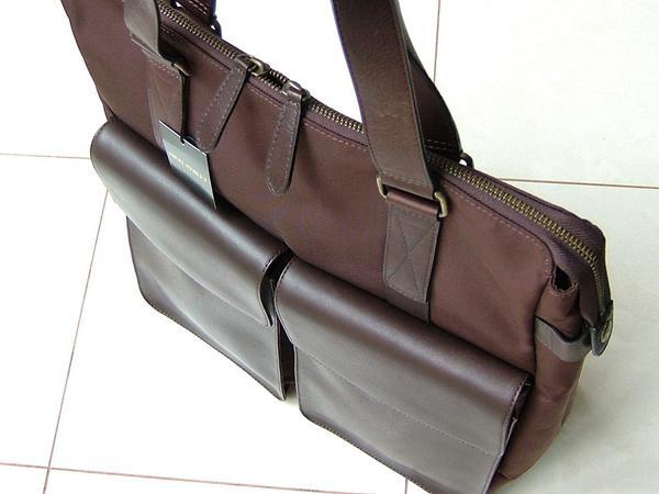 新品 ハイストリート 本革レザー バッグ 茶 トルネードマート拍卖