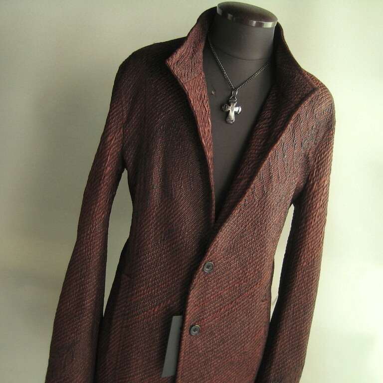 5.9万 新品 トルネードマート L ウェーブパネルジャカードスタンドコート ブラウン サンプル 156拍卖