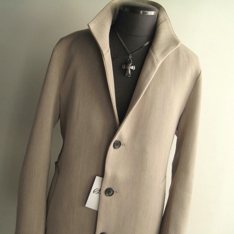 3.8万 新品 L トルネードマート ライナー付きイタリアンカラーコート ベージュ サンプル 230拍卖