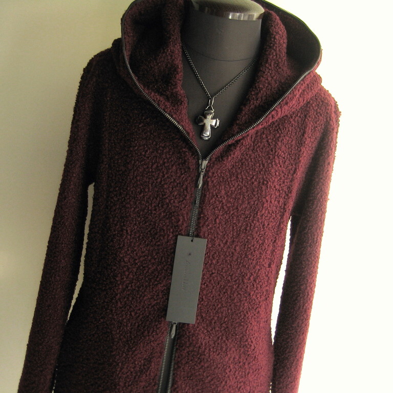 3.2万 新品 L トルネードマート ループスノウジャージーパーカー イタリア生地 ボルドー サンプル 575拍卖