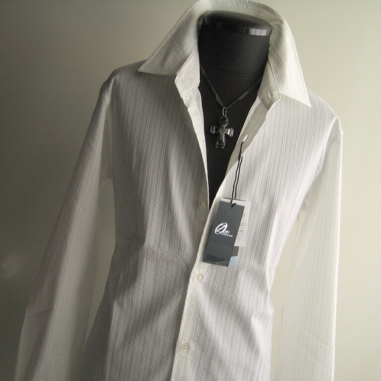 1.4万 新品 L トルネードマート クールマックスアキハドビーサッカーシャツ長袖 機能素材COOLMAX ホワイト 送料無料 408拍卖