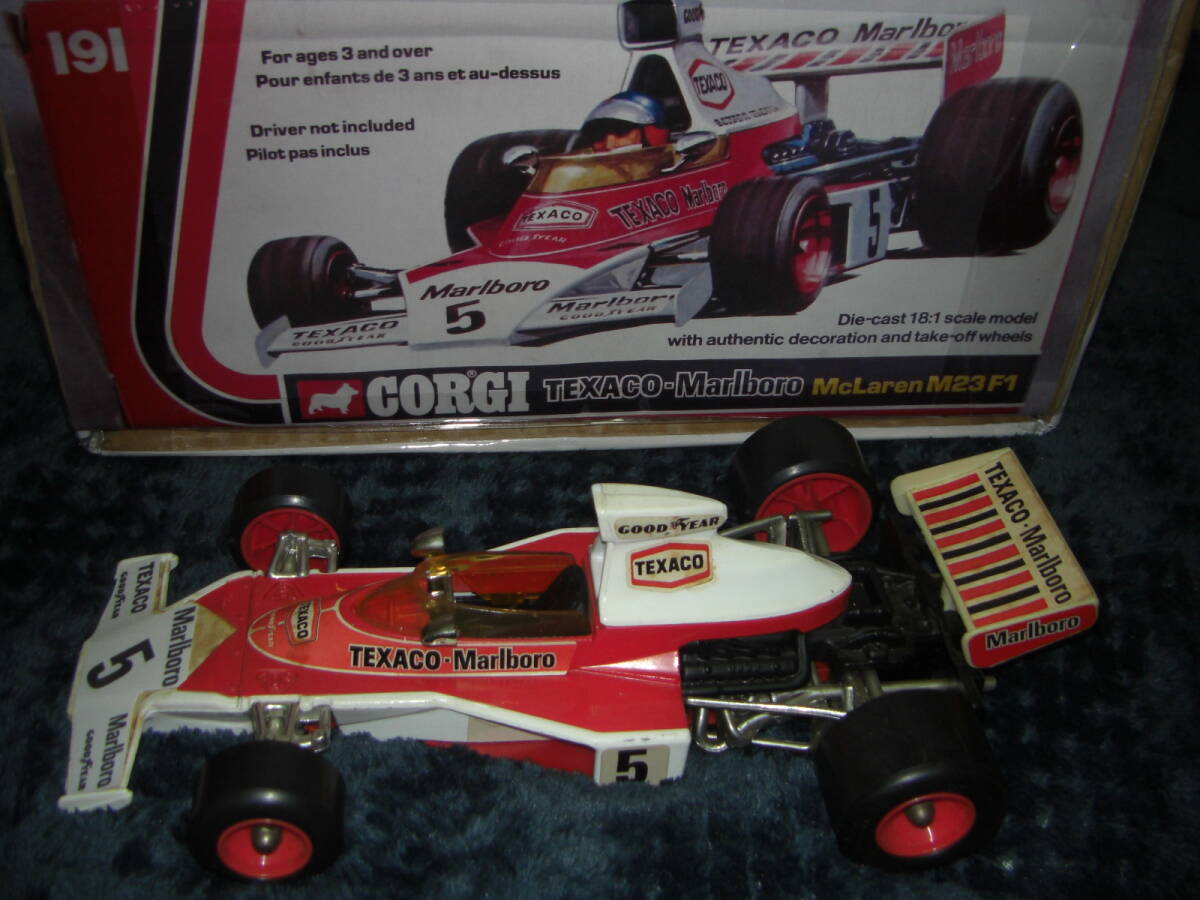 ★1/18スケール F-1★マクラーレンM23フォード 1974年 マルボロカラー☆E.フィッティパルディ◇コーギー CORGI ダイキャストモデル拍卖