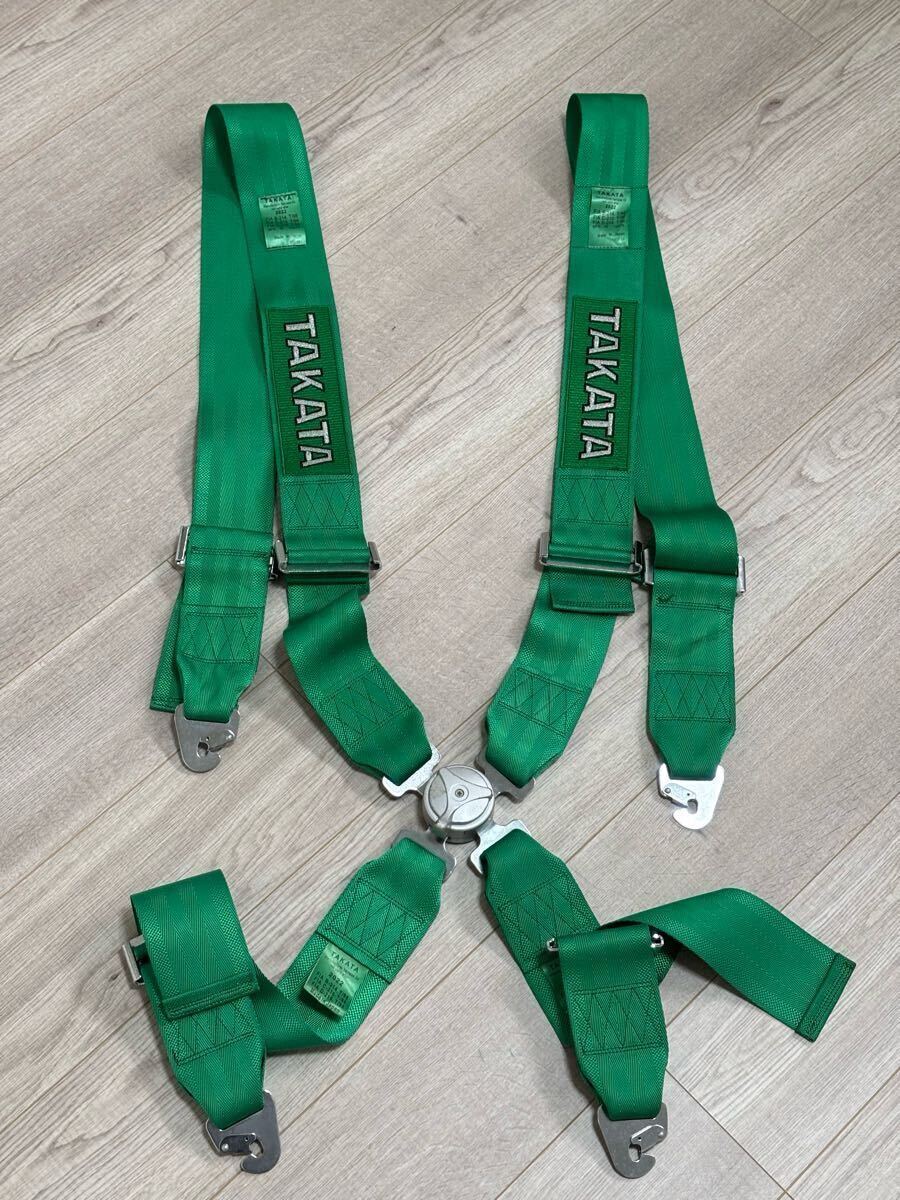 TAKATA 4点式ハーネス MPH-341 (3インチ) レーシングハーネス シートベルト 5点式 6点式対応拍卖