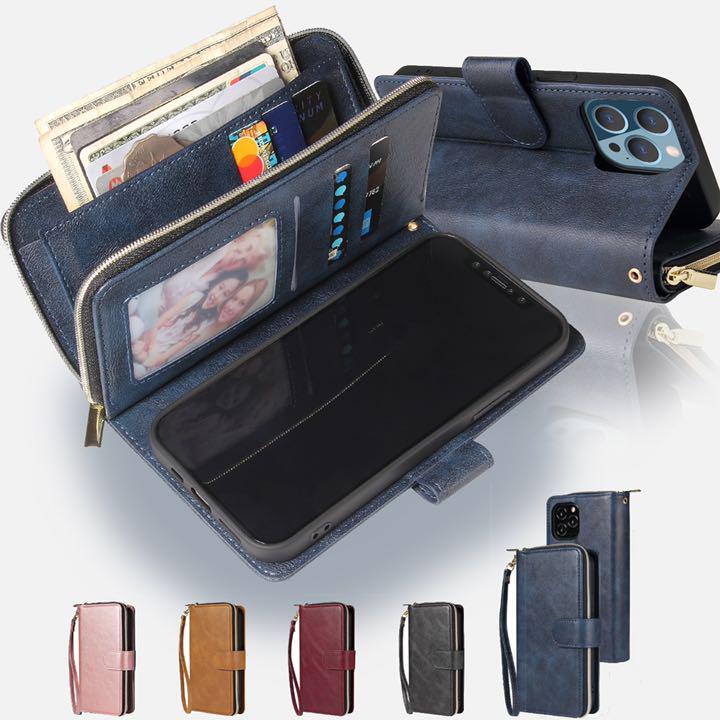 特別価格!★送料無料★【iPhone13 Pro】スマホケース 手帳型 お財布 携帯 カード 収納 マグネット 13 12 11 X XS Max Pro S4C119拍卖