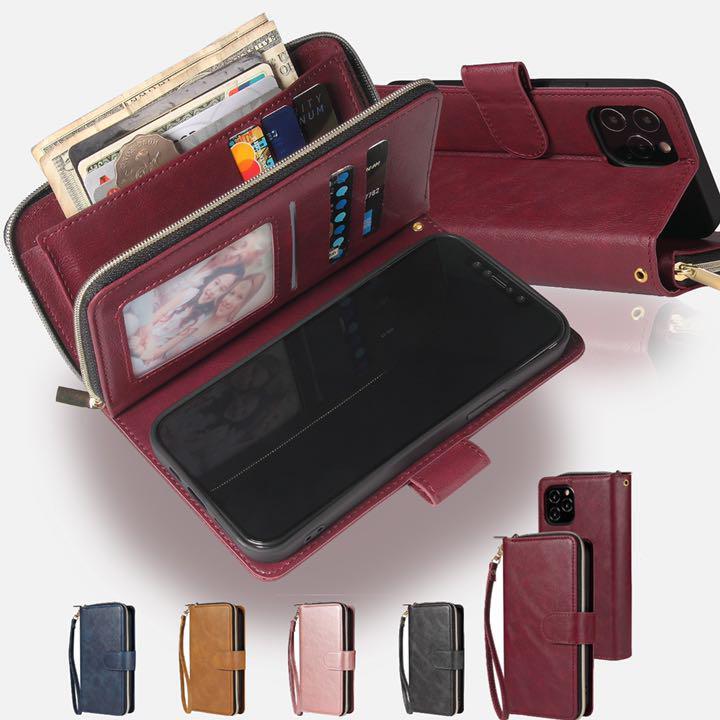 特別価格!★送料無料★【iPhone11】スマホケース 手帳型 カバー お財布 携帯 カード 収納 マグネット 13 12 11 X XS Max Pro S5C073拍卖