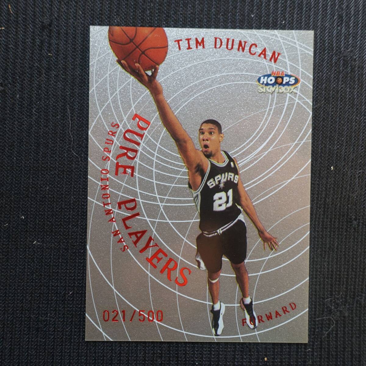 Tim Duncan 1999-2000 SkyBox Hoops Pure Players #021/500 !!拍卖