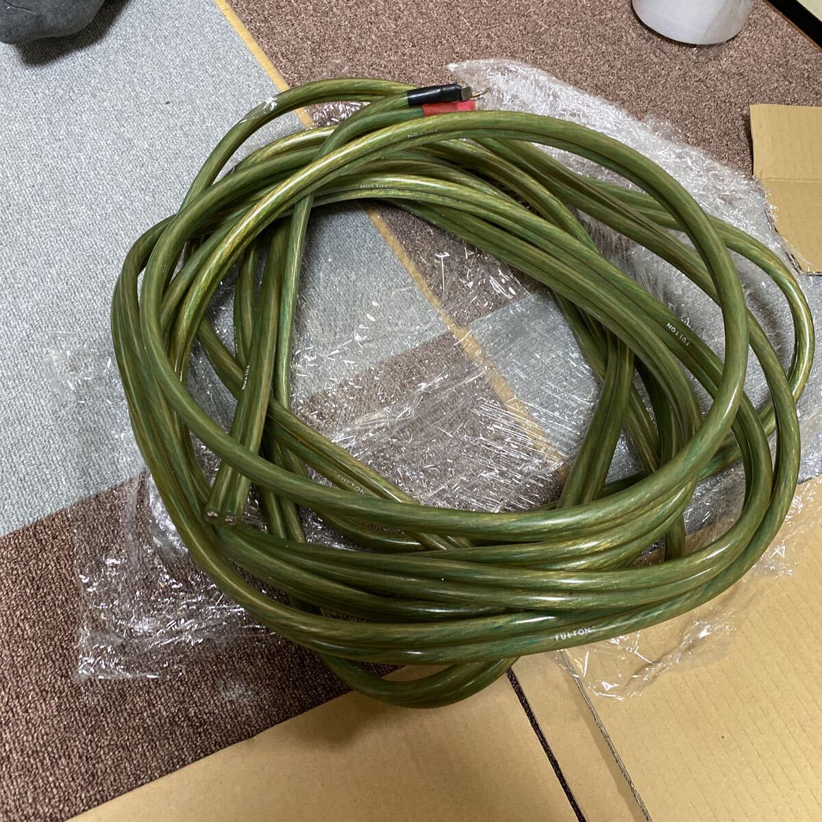 FULTON スピーカーケーブル 長さ約:9.5m 拍卖