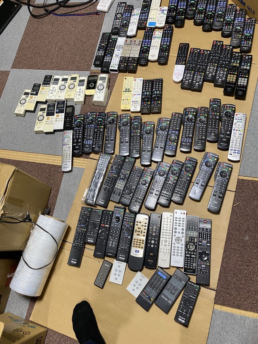 panasonic /sharp/sony BD リモコン/TV リモコンまとめて;89点セット拍卖