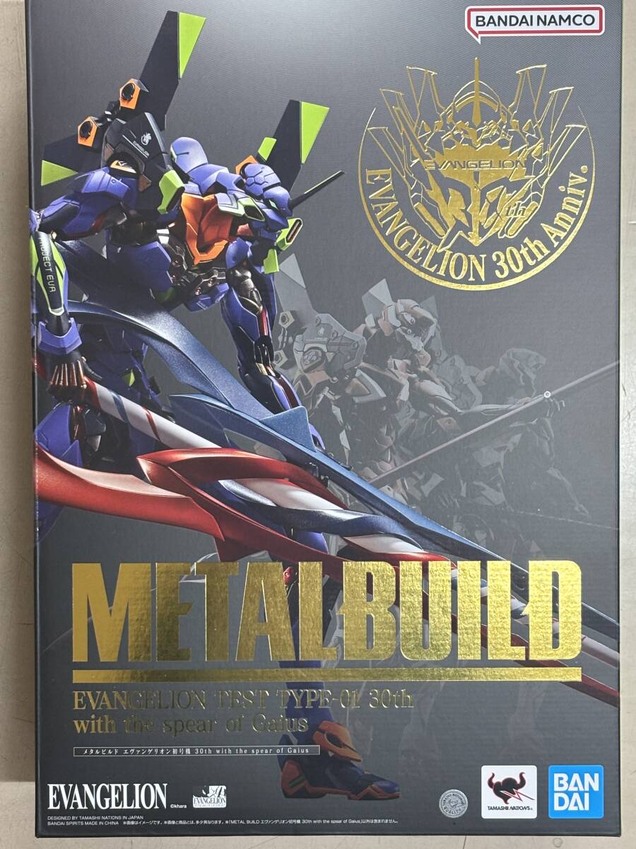 METAL BUILD エヴァンゲリオン初号機 30th with the spear of Gaius●即決有拍卖