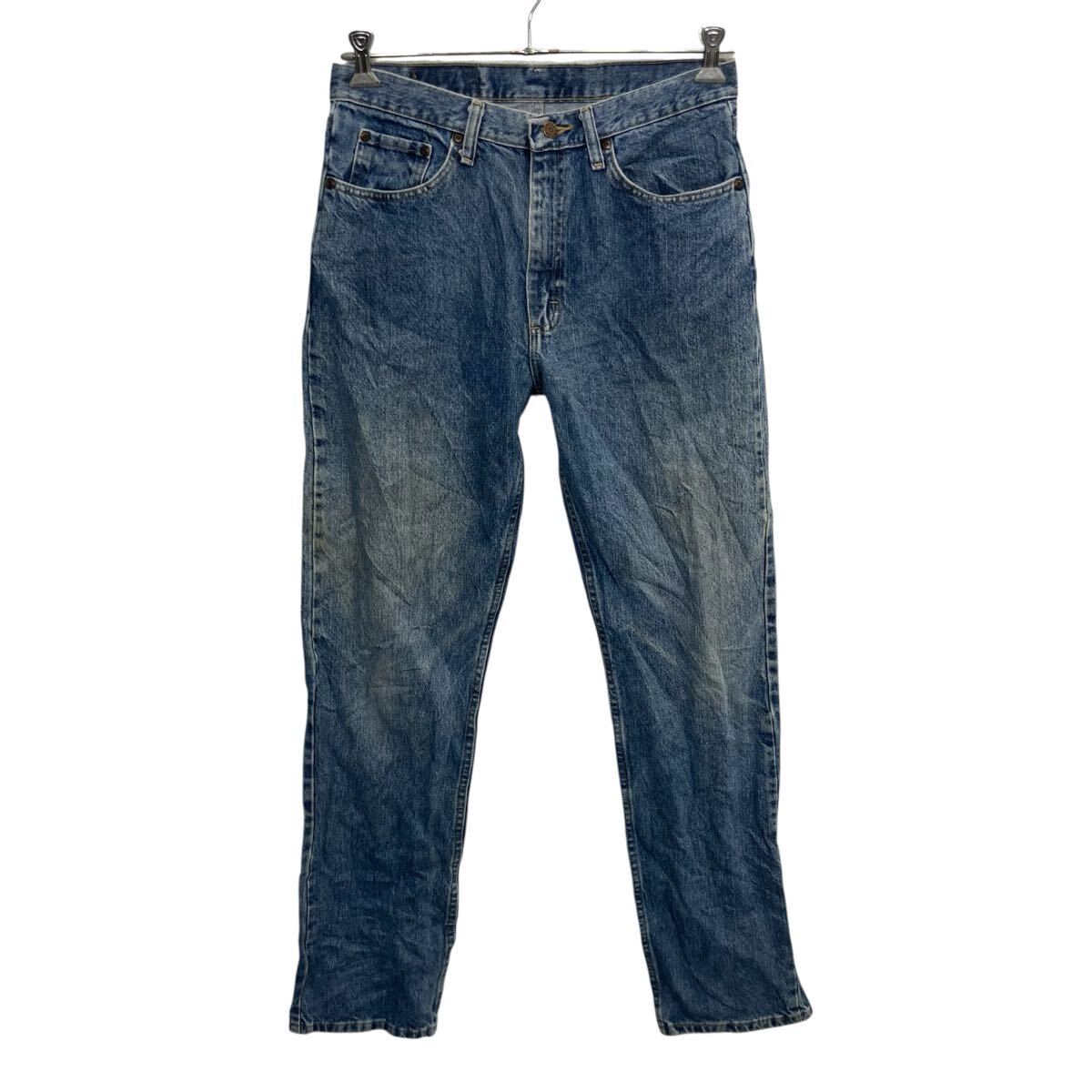 Wrangler デニムパンツ W32 ブルー ラングラー ジップアップ メキシコ製 アメカジ ジーンズ デニム コットン 2511-47拍卖