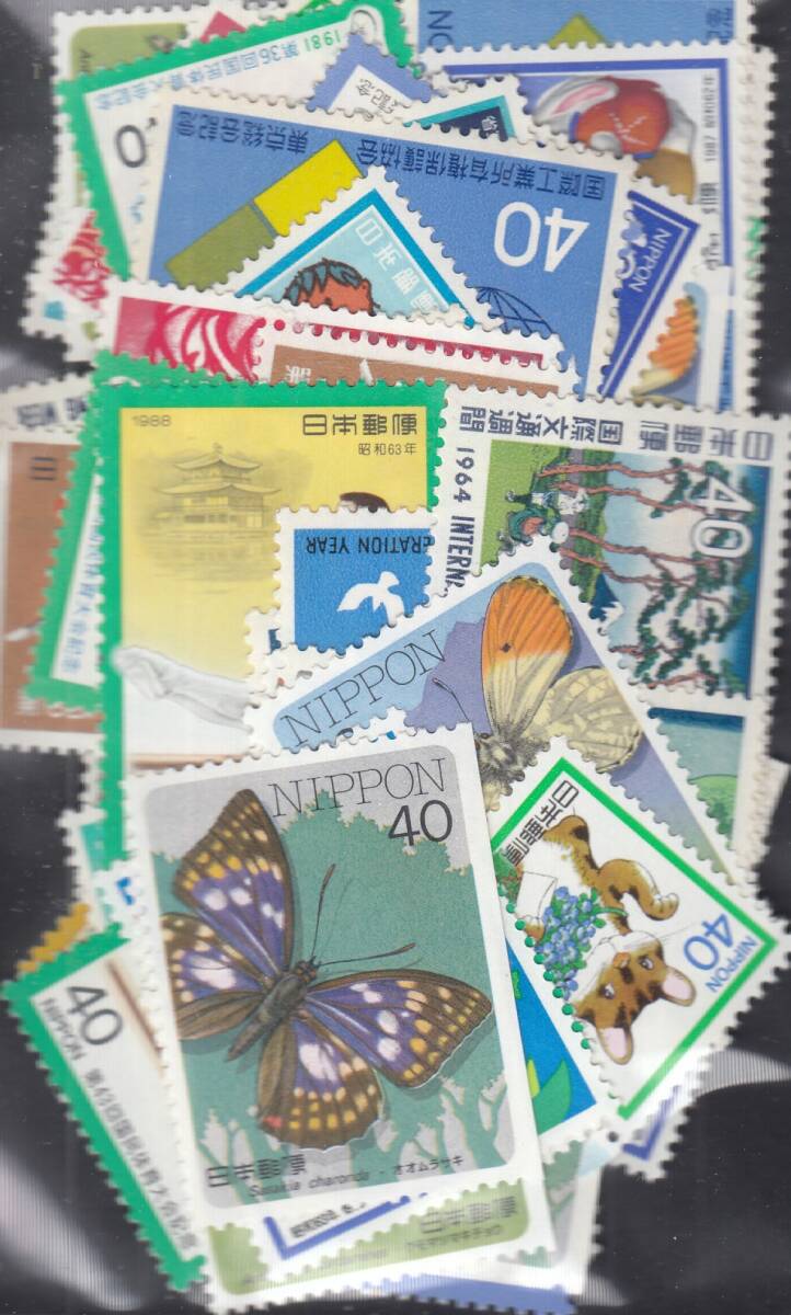 (T027)通信用40円切手100枚 未使用拍卖