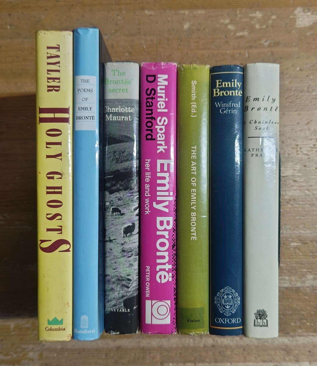 y1115-11.ブロンテ姉妹 洋書まとめ/EMILY BRONTE/ヴィクトリア朝/英文学/エミリー・ブロンテ/文芸評論/小説/詩集/伝記拍卖