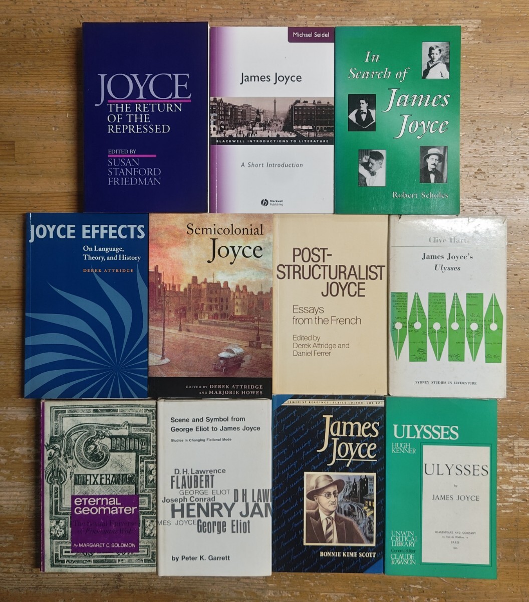 y1118-10.ジェイムズ・ジョイス 洋書まとめ/James Joyce/モダニズム文学/アイルランド文学/ユリシーズ/フィネガンズ・ウェイク拍卖