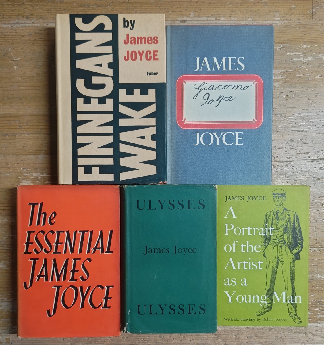 y1124-1.ジェイムズ・ジョイス 洋書まとめ/JAMES JOYCE/モダニズム文学/ユリシーズ/フィネガンズ・ウェイク/若い芸術家の肖像拍卖