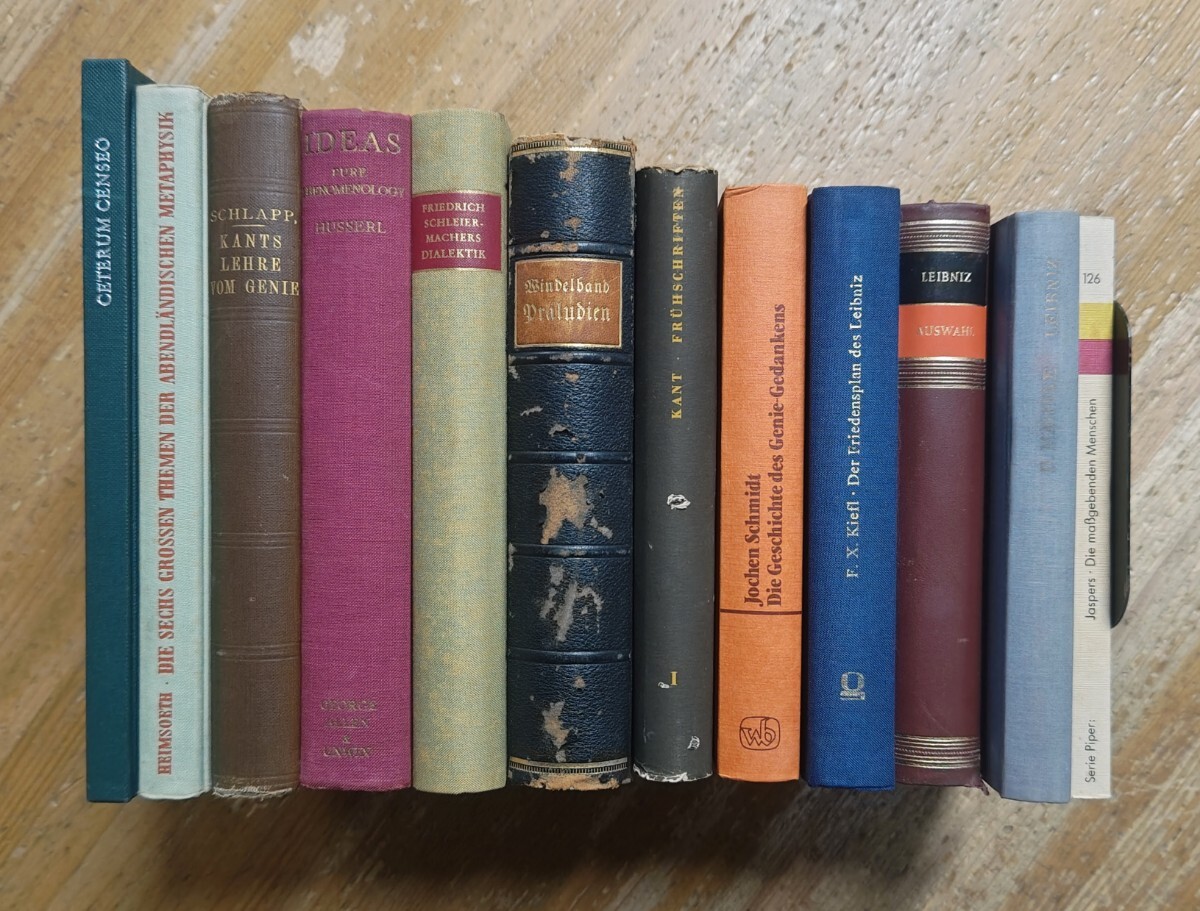 y1110-7.哲学 洋書まとめ/Philosophy/思想/人文科学/イマヌエル・カント/エトムント・フッサール/シュライエルマッハー/ライプニッツ拍卖
