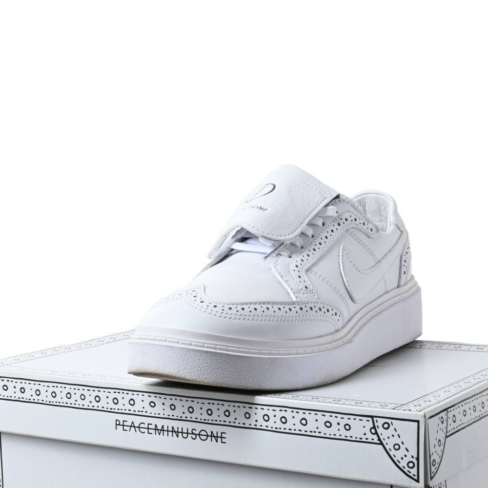 NIKE × PEACEMINUSONE KWONDO1 スニーカー 27.5 ホワイト ナイキ KL4CQC2P43拍卖