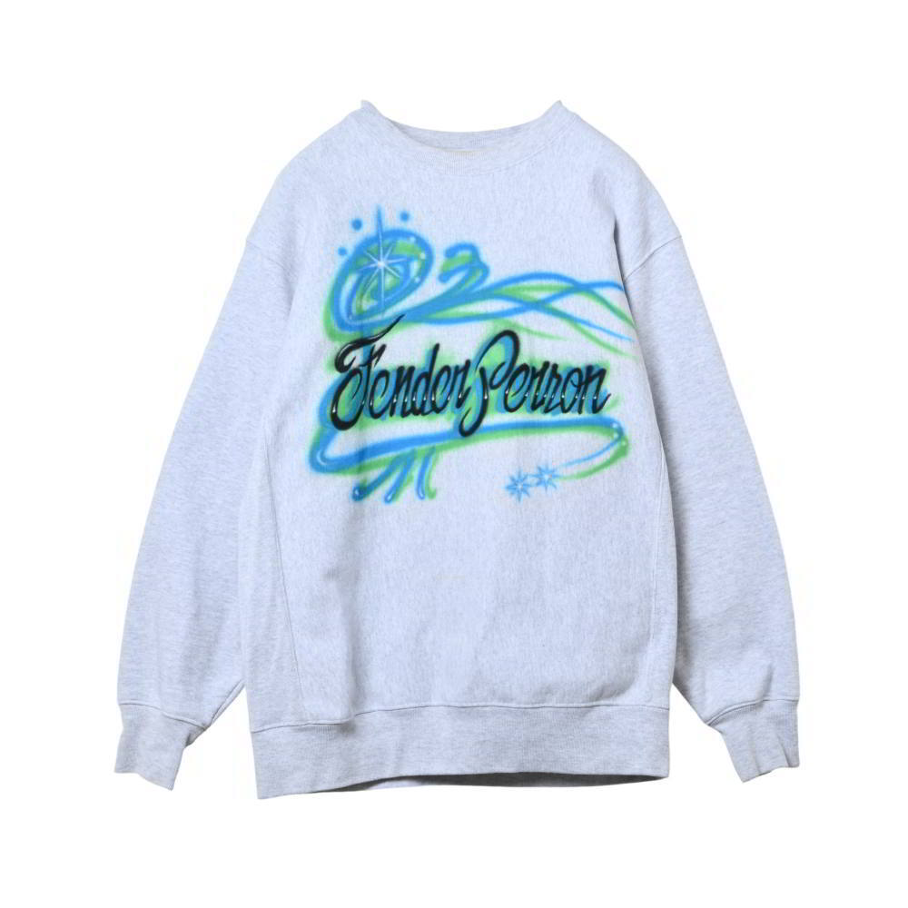 TENDER PERSON RO-TO-4233 プリント リバースウィーブ スウェット 3 グレー テンダーパーソン KL4BACPS97拍卖