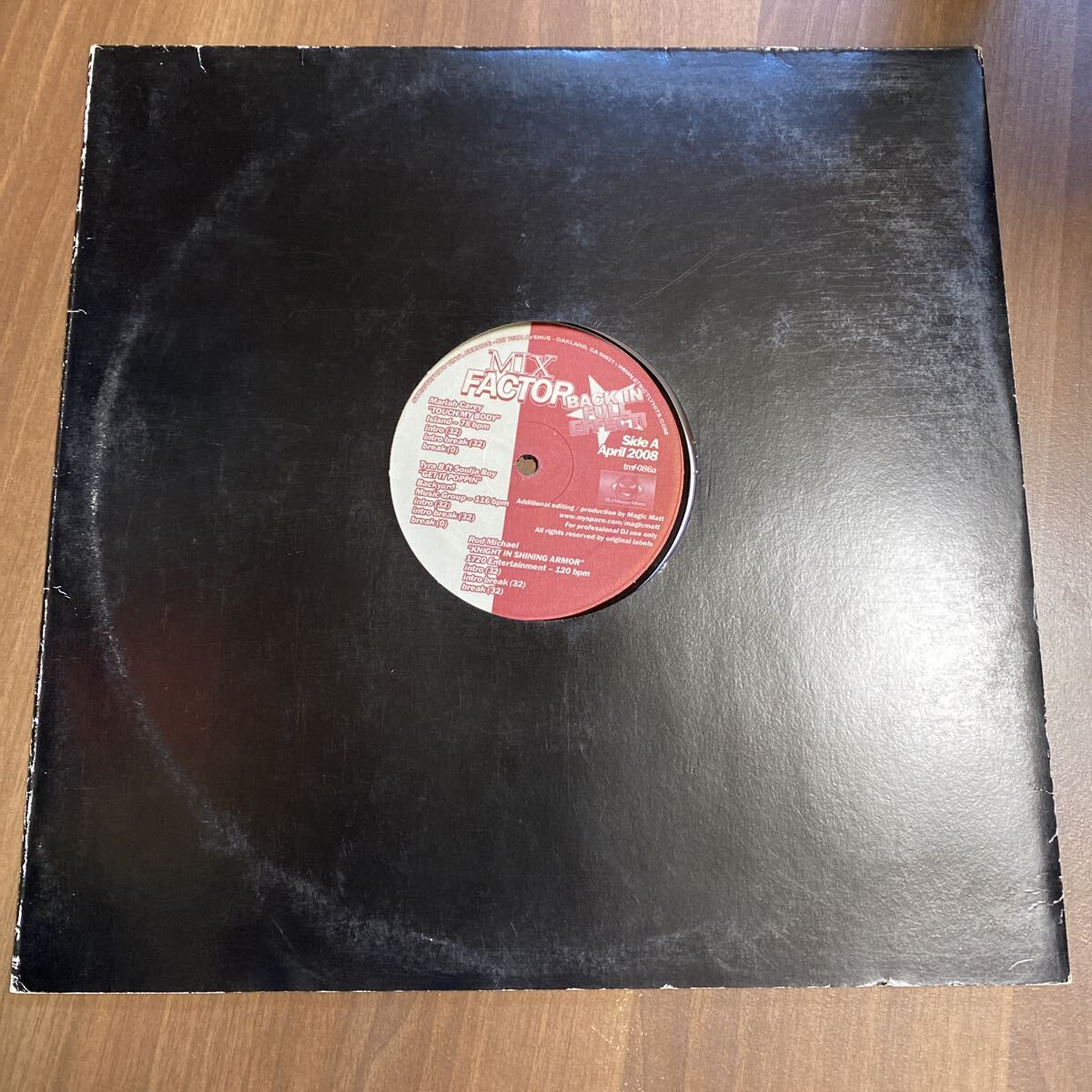 【同梱可】● Various - Mix Factor (April 2008) (12インチ)★71101★ TMF-086拍卖