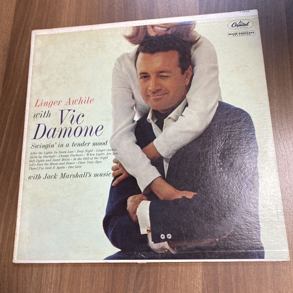 【同梱可】● ヴィック・ダモーン Vic Damone ●Vic Damone Linger Awhile (輸LP)★71101★T-1646拍卖