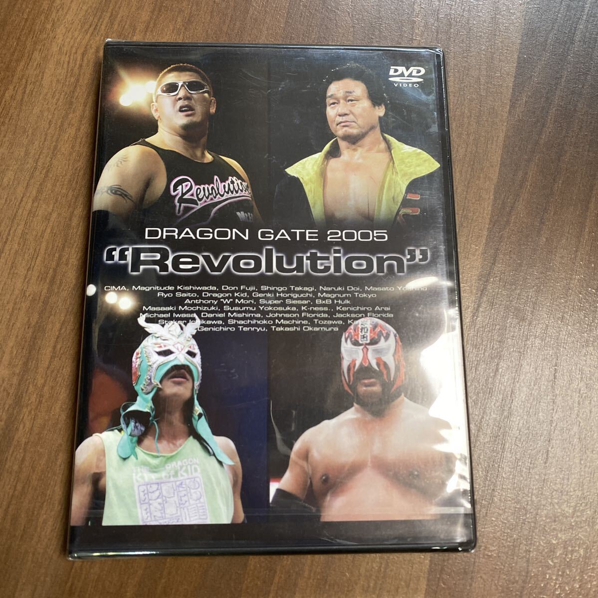 【同梱可】● DRAGON GATE 2005 Revolution(未開封DVD)☆ 71102★GNBW-7296拍卖