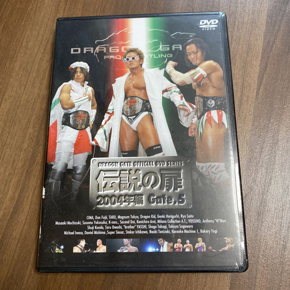 【同梱可】● DRAGON GATE OFFICIAL DVD SERIES 伝説の扉 2005年編 Gate.5 (未開封DVD)☆ 71106★DGD-0407拍卖