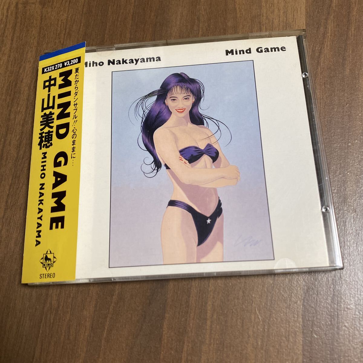 【同梱可】 ● 中山美穂 ● MIND GAME(CD)★71114★K32X-270拍卖