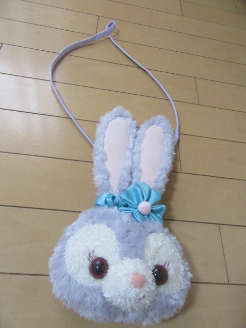 美品東京ディズニーシ―購入ステラルーお顔のポシェット激安100円~拍卖