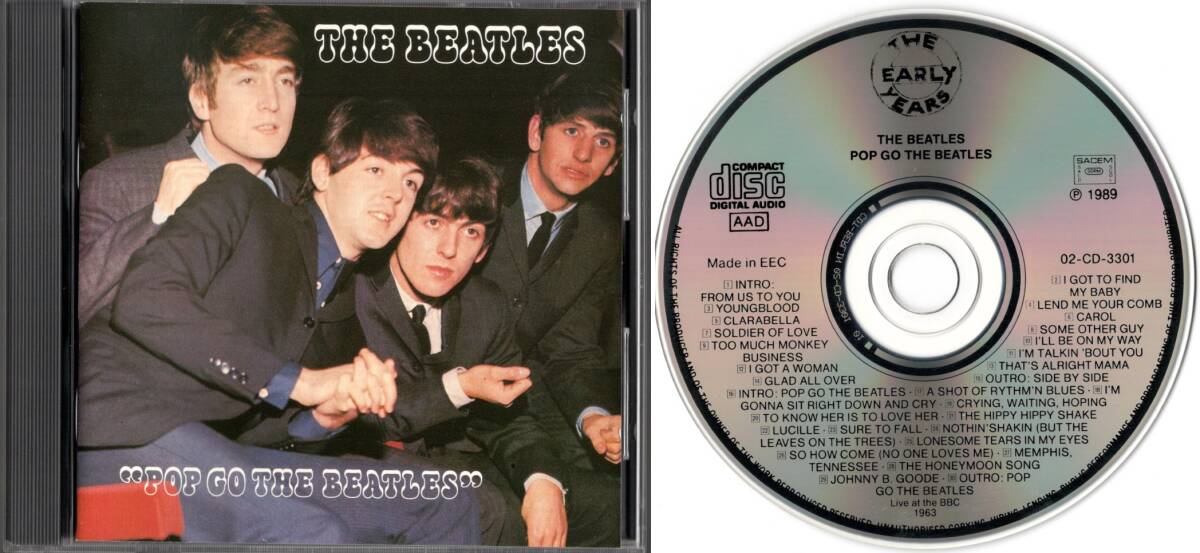 CD【POP GO THE BEATLES (EARLY YEARS 1989年) 】Beatles ビートルズ拍卖