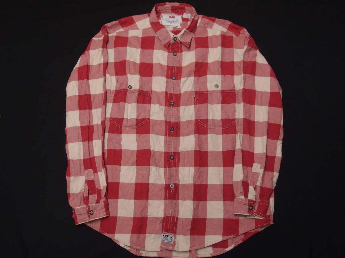 ◆古着卸USA■Levi's☆シャツ★★★XL アメリカ直輸入 SALE お見逃しなく!拍卖