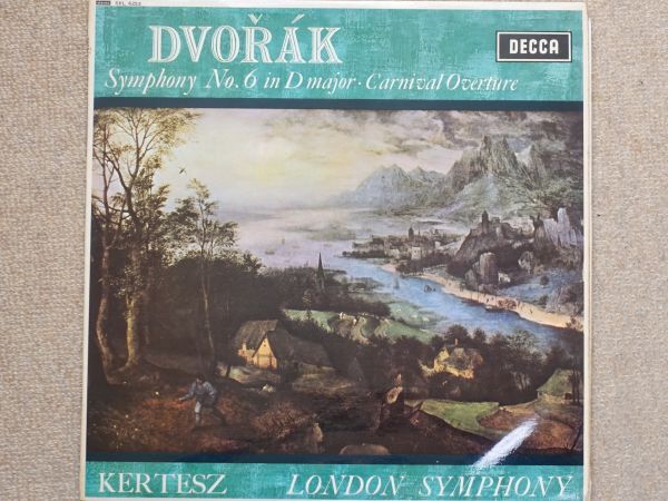 【LP】 英DECCA ED2 初出 ドヴォルザーク 交響曲第6番 ほか / ケルテス(指揮)/ ロンドン交響楽団 拍卖