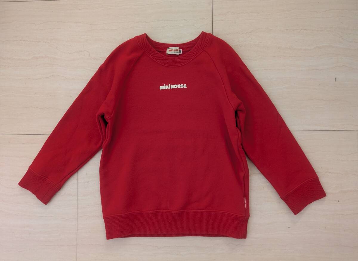 ミキハウス 男女兼用 トレーナー サイズ110拍卖