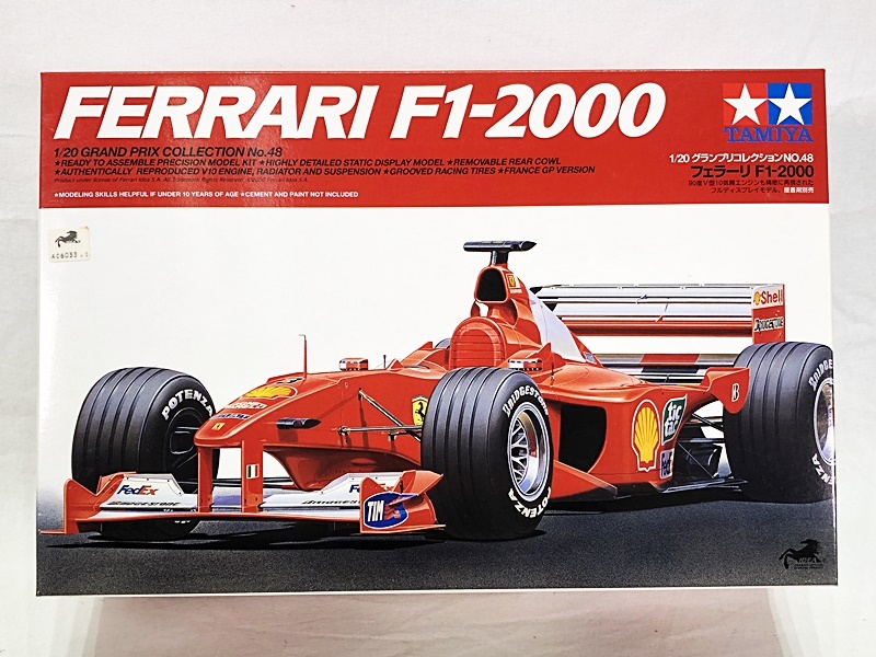 タミヤ 1/20 グランプリコレクション フェラーリ F1-2000 フルビュー 20049 プラモデル 同梱OK 1円スタート★S拍卖