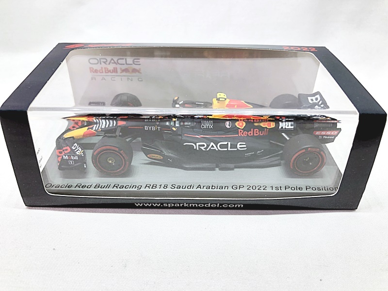 スパーク 1/43 オラクル レッドブル レーシング RB18 No.11 サウジアラビアGP 2022 S8525 ネジ汚れ ミニカー 同梱OK 1円スタート★H拍卖