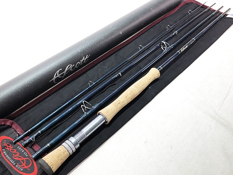 ジャンク◆ スコット X2S 9012/4 ※ガイド破損/サビあり・ブランク傷多め フライロッド 同梱不可 1円スタート★S拍卖