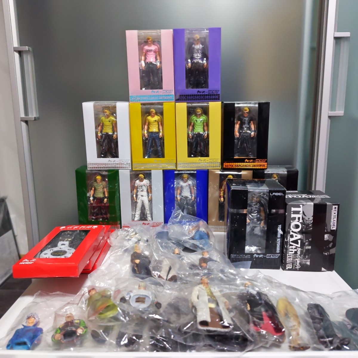 クローズ ワースト キューピー バッドボーイズ フィギュア ジャンク拍卖