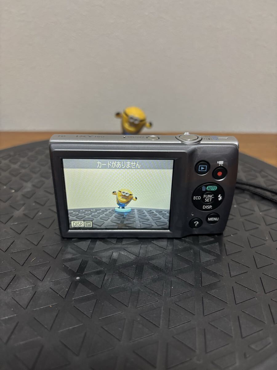 Canon IXY 150 PC2197 キャノン イクシー コンパクトデジタルカメラ デジカメ コンデジ グレー 5.0-4.0mm 1:3.2-6.9★現状品拍卖