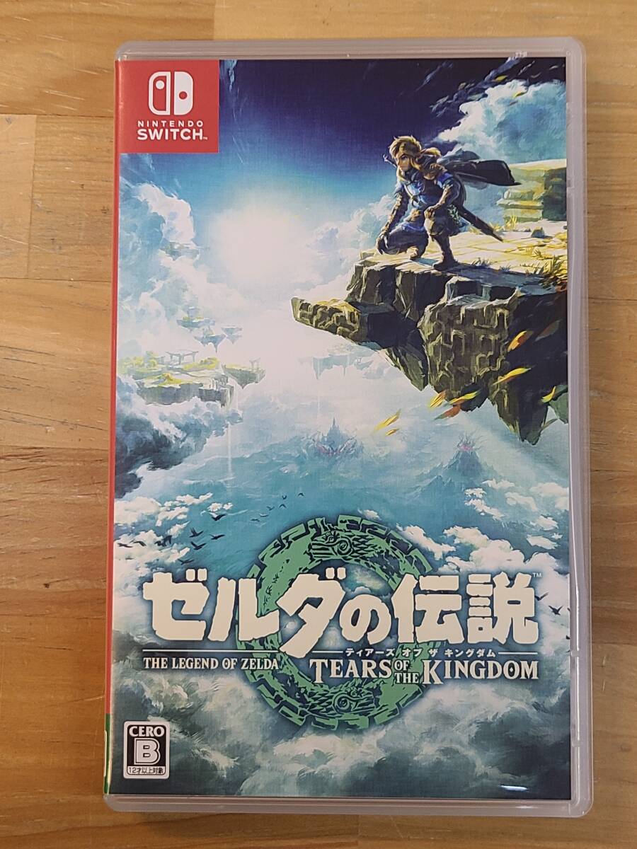054-L29) 中古品 SWソフト ゼルダの伝説 ティアーズ オブ ザ キングダム Nintendo Switch 動作OK拍卖