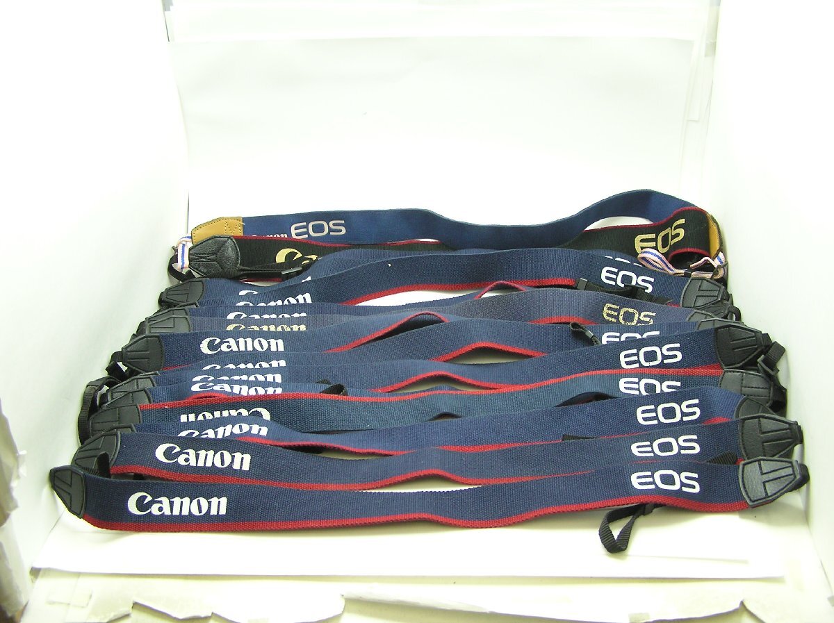 ★ハローカメラ★ 9142 キャノンストラップ Canon 15本セット各種 現状 1円スタート 即決有り拍卖