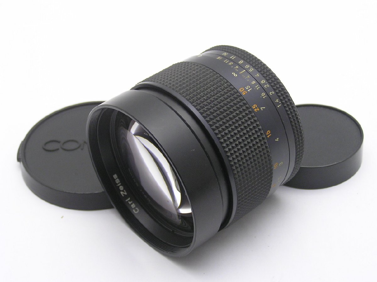 1円★ハローカメラ★9109 コンタックス CONTAX Carl Zeiss Planar 1.4/85 T*AE-G ドイツ製【レンズ:要清掃】動作品ジャンク 即決あり拍卖