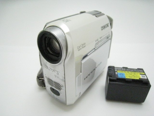 1円★9149★ハローカメラ★ ソニー SONY DCR-DC40 ミニDVビデオカメラ/おまけ電池付 (撮影.再生OK) 動作品 即決あり拍卖