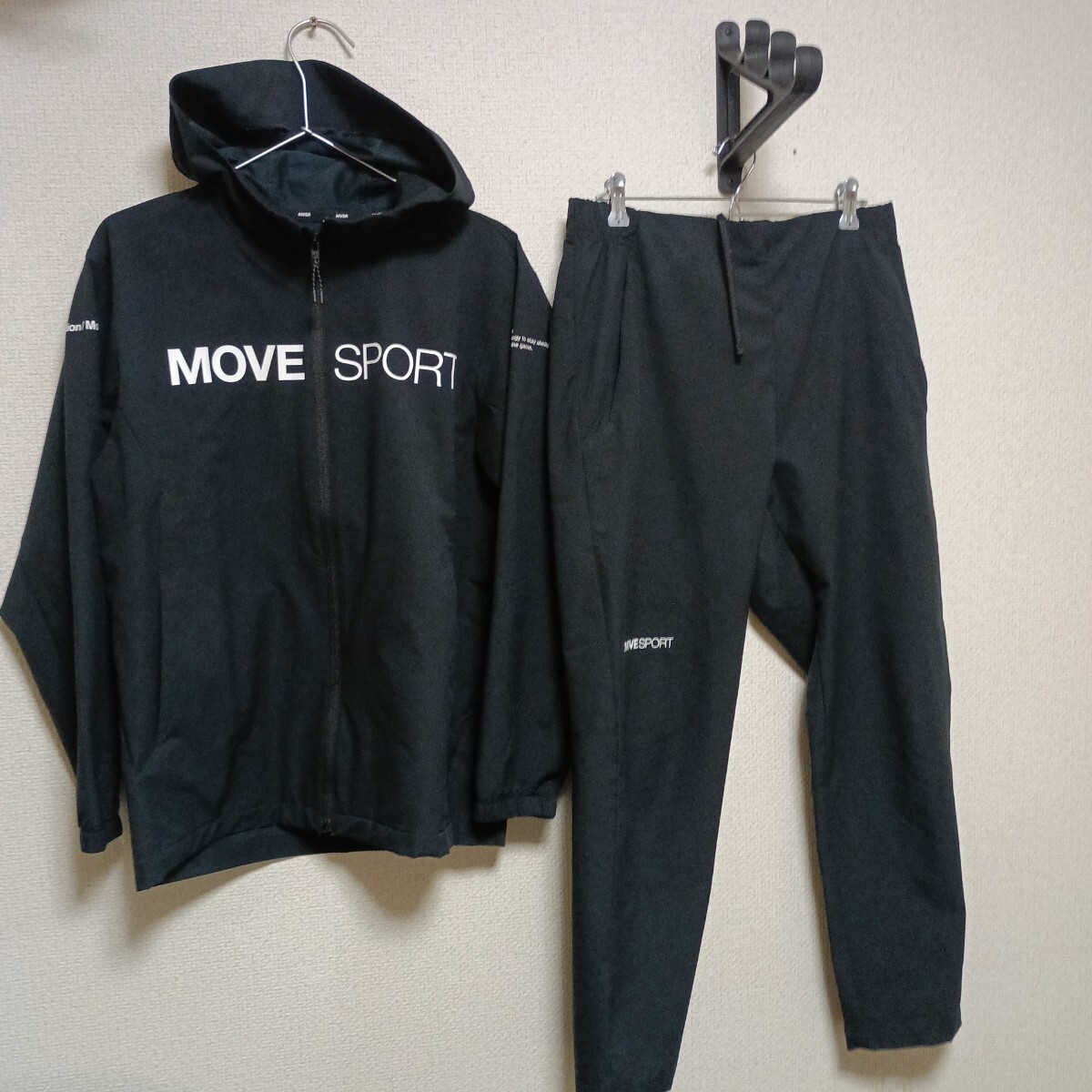 デサント ムーブスポーツ Move Sport セットアップ 上下セット 黒拍卖