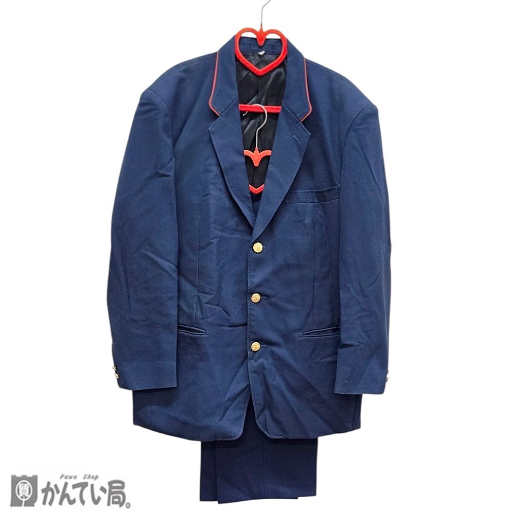 長期保管品 JR九州 制服 上下セット AB6サイズ 金ボタン 表地:毛25% 再生ポリエステル75% 記名無し Y7 コレクション 昭和レトロ拍卖