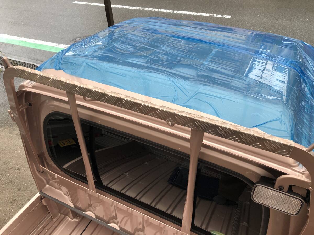 ハイゼットジャンボ用 S500系 荷台トリイ(アングルポスト)上部 アルミ縞板 L字曲げ拍卖