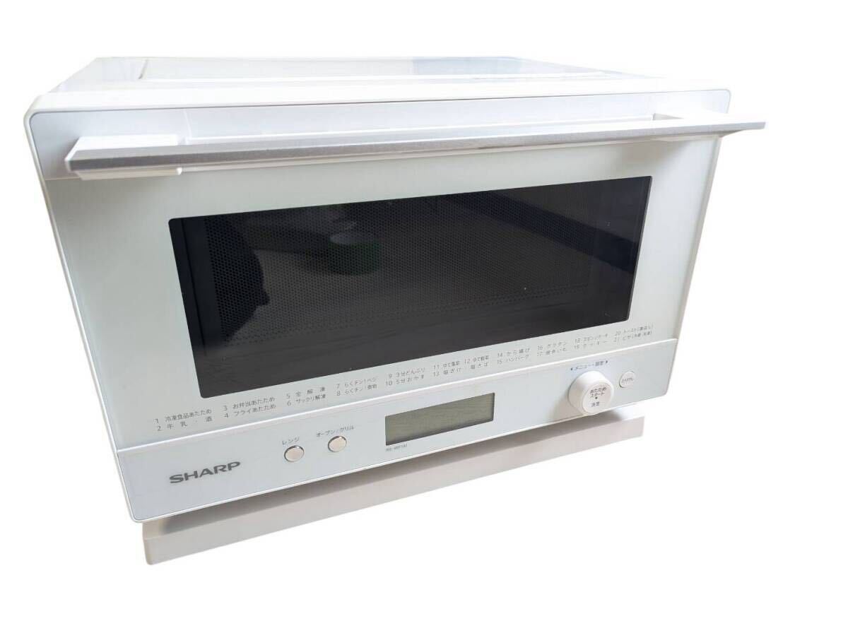 SHARP シャープ オーブンレンジ RE-WF181-W 2021年製 電子レンジ ホワイト拍卖