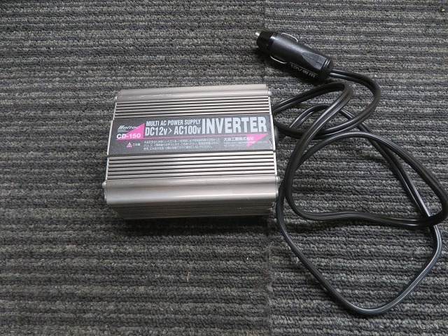 G☆Meltec メルテック マルチACパワーサプライインバーター CD-150 DC12V AC100V ◎通電OK拍卖